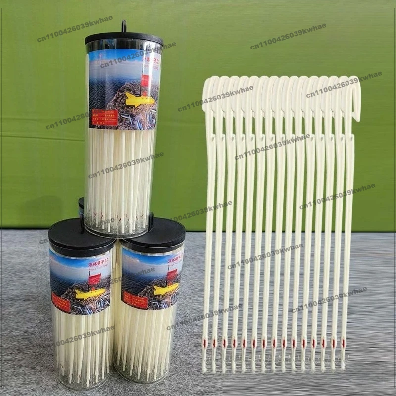 For Big Sea Fishing, Needlefish Floating Fishing with Hooks, Strong Pulling Force (50 Sticks in A Barrel)