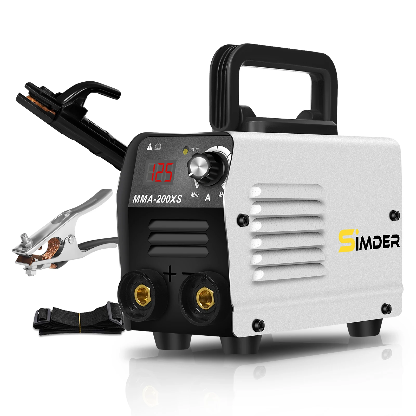 

110V MMA Welder Dc Inverter Welder With LCD Digital, Thermal Protection,Electrodes, Hot Start Portable MMA Arc Welder
