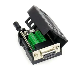 DB9 COM RS232  transfer-free Signals terminals Male Female connector D sub 9Pin