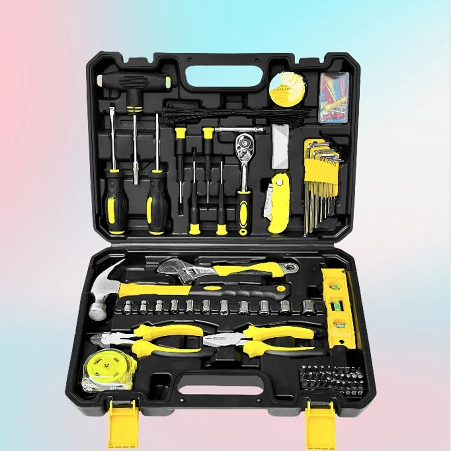 

98 piece combination tool set/car repair/home repair/high-quality carbon steel/building auxiliary tools