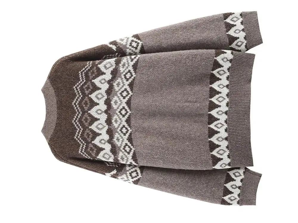 

HH женское модное однобортное жаккардовое вязаное пальто с длинными рукавами и v-образным вырезом, женский зимний повседневный нежный кардиган в уличном стиле