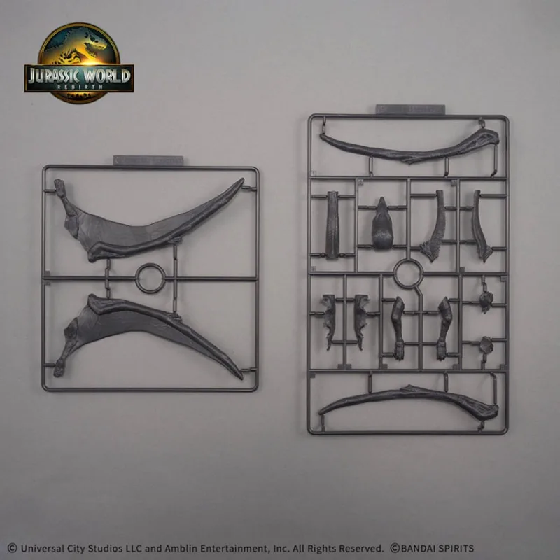 Bandai Original Anime Jurassic World Action Figure Quetzalcoatlus Modello di assemblaggio Giocattoli Modello da collezione Regali per bambini