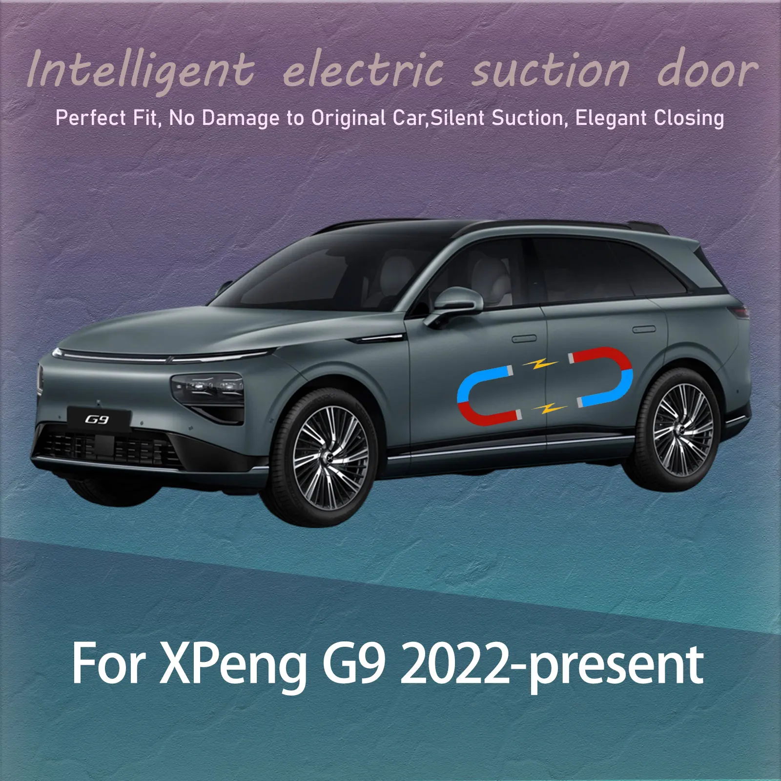

Electric Soft Close Door Kit For XPeng G9 2022-present Auto Silent Anti-Slam Suction Door System Automatic Quiet Closing Latch