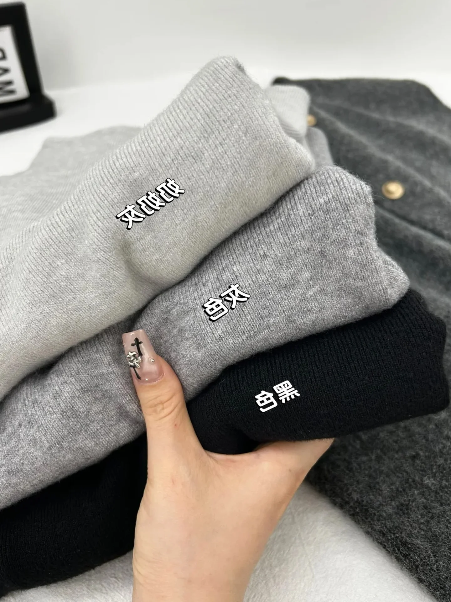 Soft Comfortable Long Sve Knitted Base irt Korean Design All-Match Women's Faion Commute Sle Pure Color Overhead Top