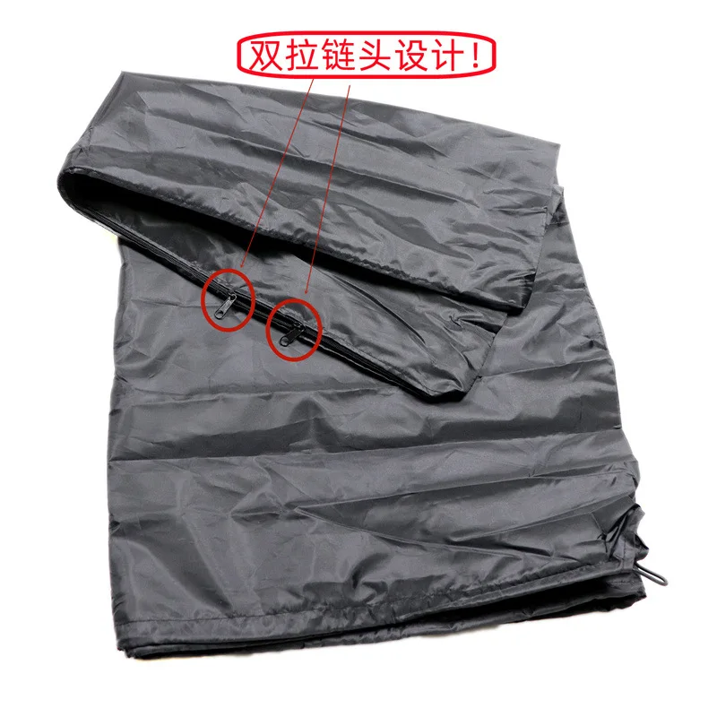 Borsa per bicicletta in tessuto piccola borsa di sicurezza per binario ad alta velocità della metropolitana borsa per copertura dell'acqua antipolvere per auto pieghevole Brompton Uk applicabile