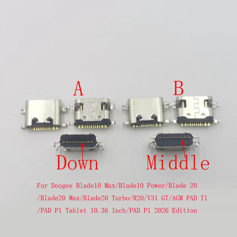10-50-pecas-conector-de-carregamento-usb-tipo-c-para-agm-pad-t1-p1-doogee-blade-10-max-power-20-turbo-r20-v31-gt-blade20