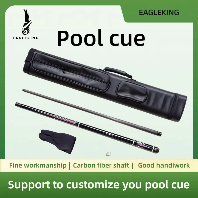 

2023 New Style Carbon Fiber Pool Cue 1/2 Split Cue Tech Wood Pool 12.9mm Tip Size Black Technology Billiard Cue Punch Cue