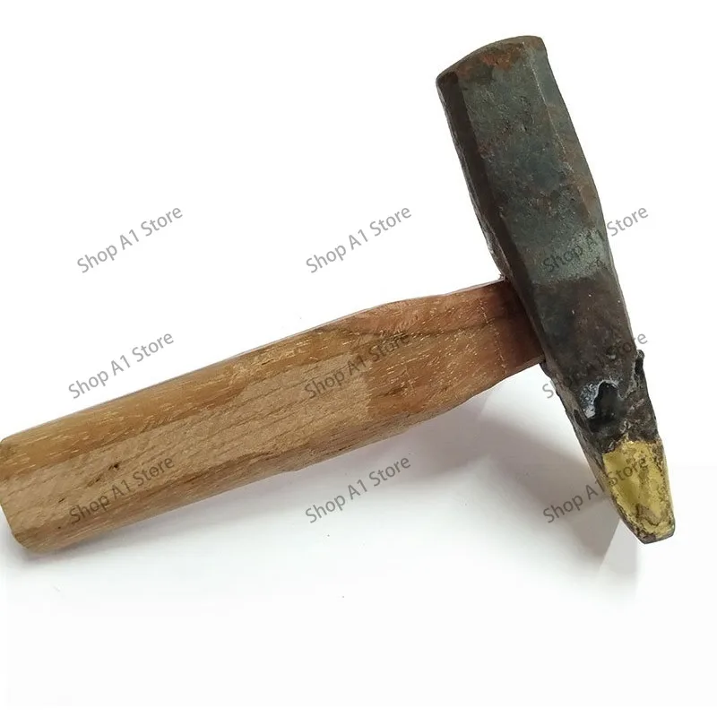 Alloy Bush Hammer Chisel, Hand Stone Breaking Tool, Stone Trimming Chisel for Natural & Bush Hammered Surface of Slabs