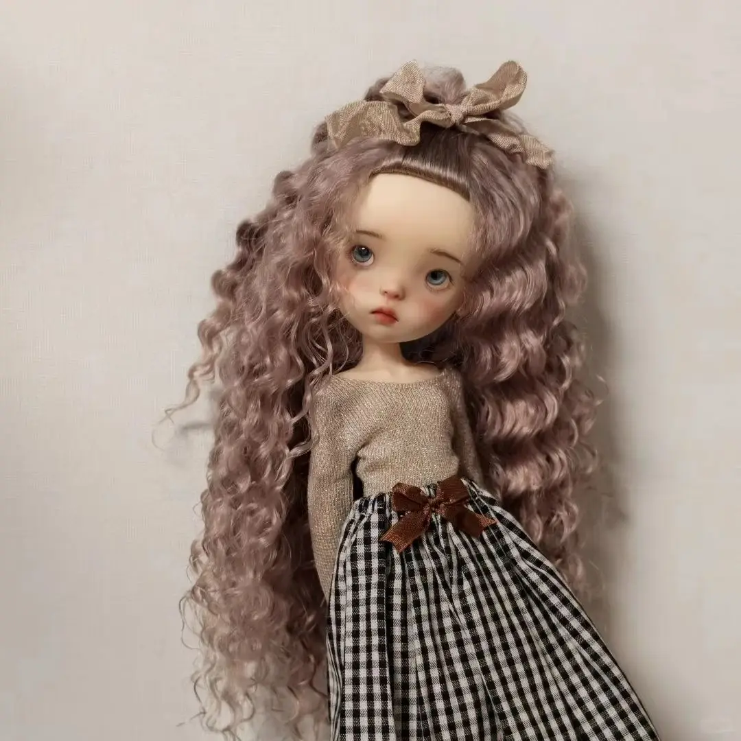 2026 Neue SD BJD Mädchenpuppe 26cm Doudou 1/6 Komplettset Niedliche DIY Q-Baby BJD Puppe Nunu Harzspielzeug Geburtstagsgeschenk