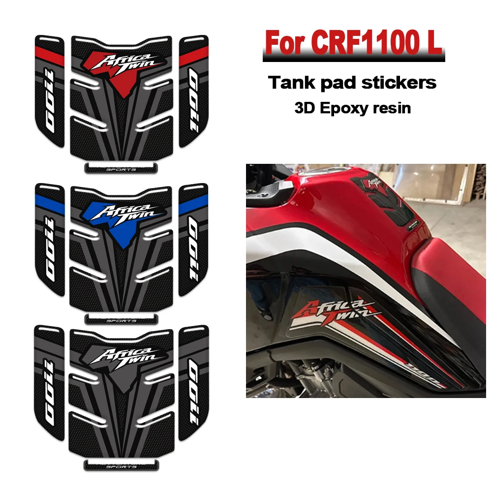 

Tank Pad Africa Twin Protectior Adventure ADV Visor Set Stickers Decal Kit For Honda CRF1100 CRF 1100 L