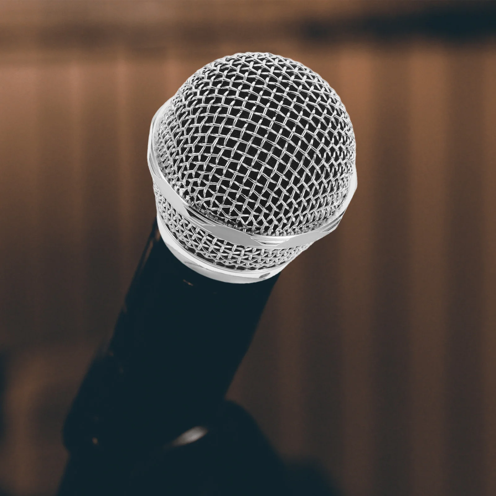 

Metal Microphone Grille Sturdy Protection for Various Mics Concert Recording Ktv Use High Quality Sound Filter