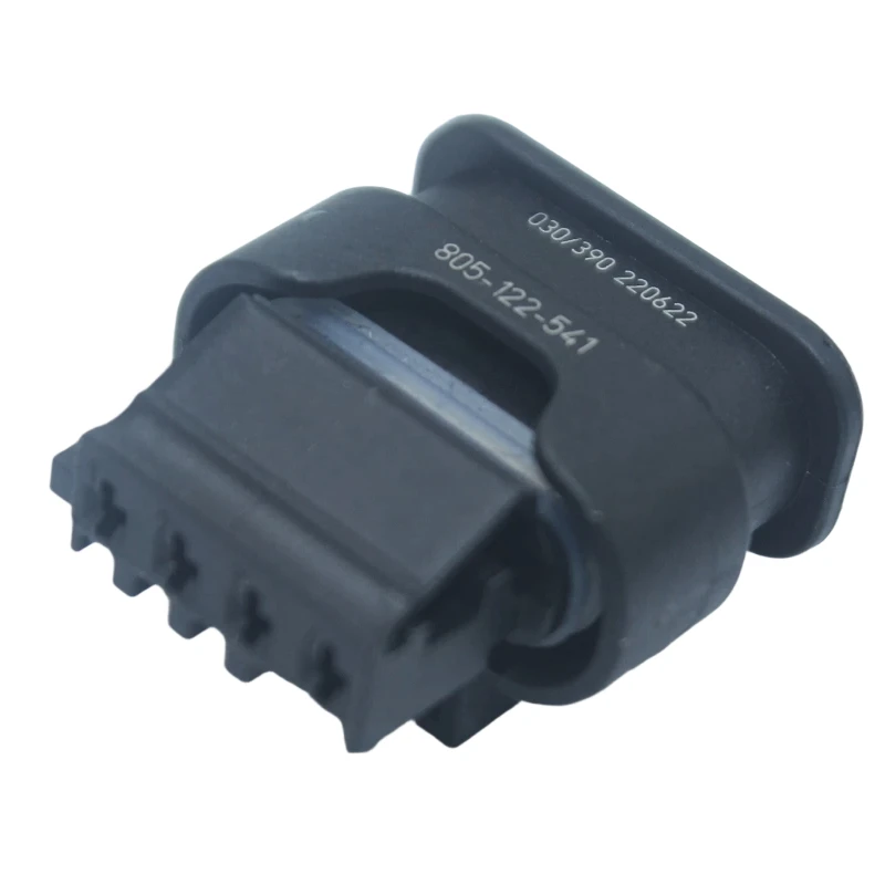 805-122-541,Automotive Connector Housing,4-Position,Female Terminal Housing,Waterproof,Wire Harness Plug,Black Housing