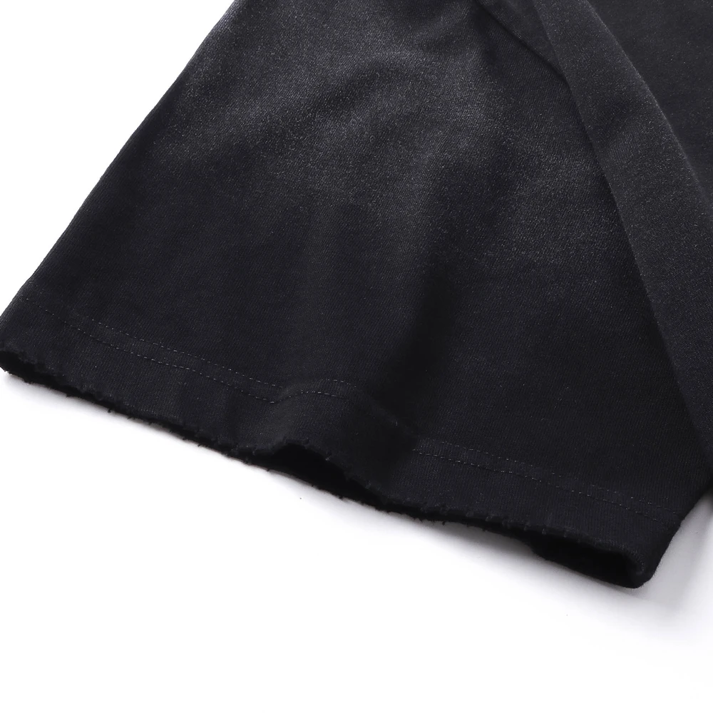 Funny Print Retro Washed Oversized T-shirt Men Clothing Graphic T Shirts High Quality Short Sleeve Tees Hip Hop Y2k New In Tops