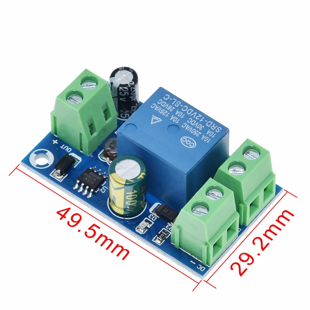 Módulo de protección de apagado de energía X804, placa controladora de conmutación automática, DC12V-48V, módulo de conversión automática de emergencia