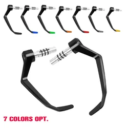 For BMW HONDA KAWASAKI YAMAHA SUZUKI DUCATI Universal Handlebar Grips Handle Bar Brake Clutch Levers Handguards Guard Protector