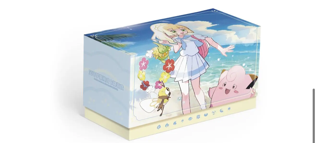 Pokémon Simplified Chinese Trading Card Set Jug Shock and Shine Battle Set Gift Box Lily Ai N Csv10c Surprise Collection Gift view 3