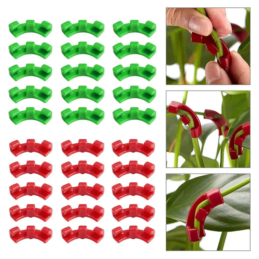 15PCS Gardening Fixer 90 Degree Plant Bender Trainer Plant Support Guides For Plants Clip Bending Twig Clamp Branche Accessories