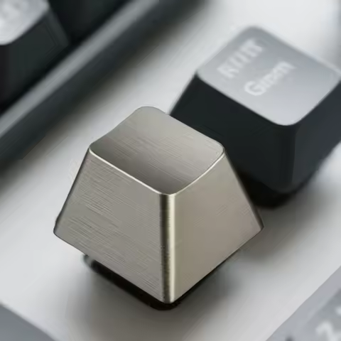 1/3pcs Aluminum Alloy Keycap for Mechanical Keyboard Lightweight Metal Keycap for ESC F Key Digital Zone Custom Gaming Keycap