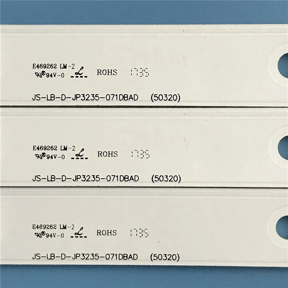 LED Backlight strip 7 lamp For NVR-7406-32HD-N B JS-LB-D-JP3235-071DBAD (50320) 32L31 32L33 32L53 E32-0A35 PY63356B