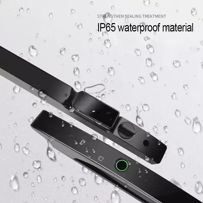 WiFi Digital Biometric Fingerprint Keyless Door Lock OEM Electronic Lock Cylinder with Camera for Security