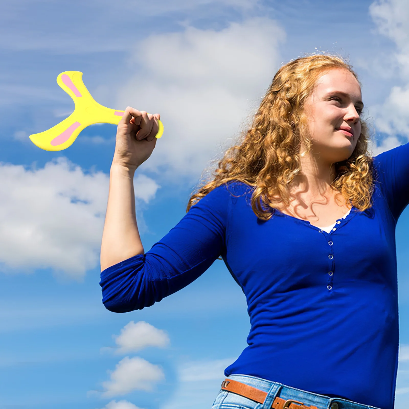 2 Piezas de Boomerang de Eva Suave de Retorno Rápido para Niños, Juego Deportivo al Aire Libre, Actividad de Juego Infantil, Juguete de Retorno para Niños