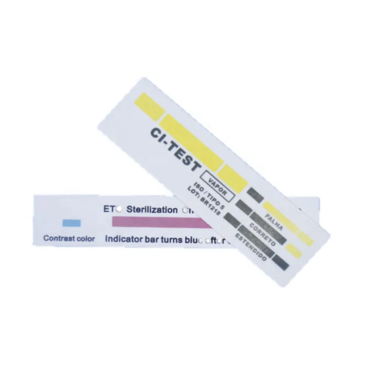 Medical Consumables Chemical Indicator Strip Steam Sterilization Chemical Indicator Strip