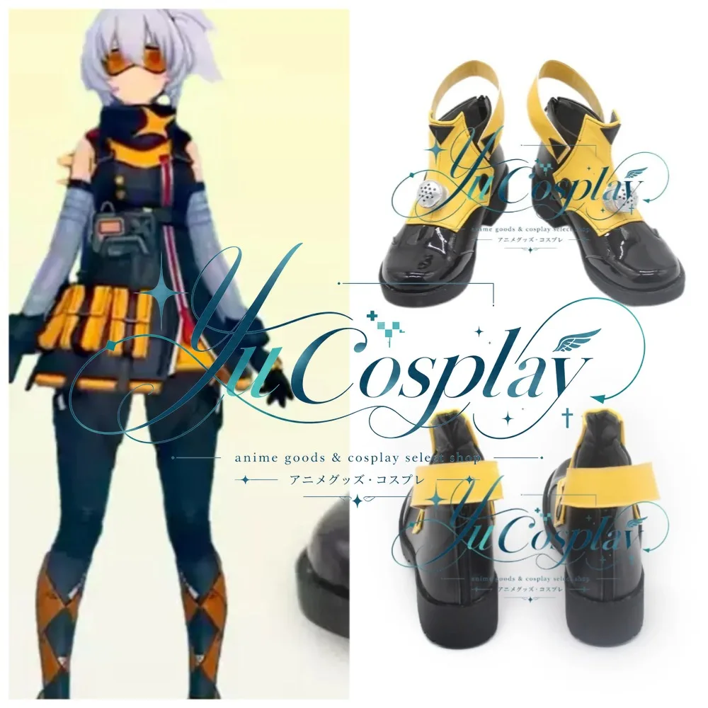 Game Character Soldier 11 Cosplay Shoes Custom Boots for Action Game Convention Performance