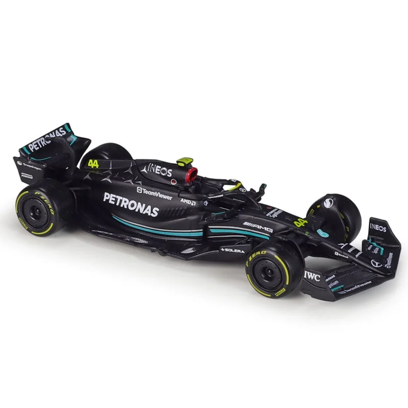 F1 Mercedes-Benz AMG Team W14E is 1:43 taller than the United States in the 2023 season. Car simulation alloy car model toy orna