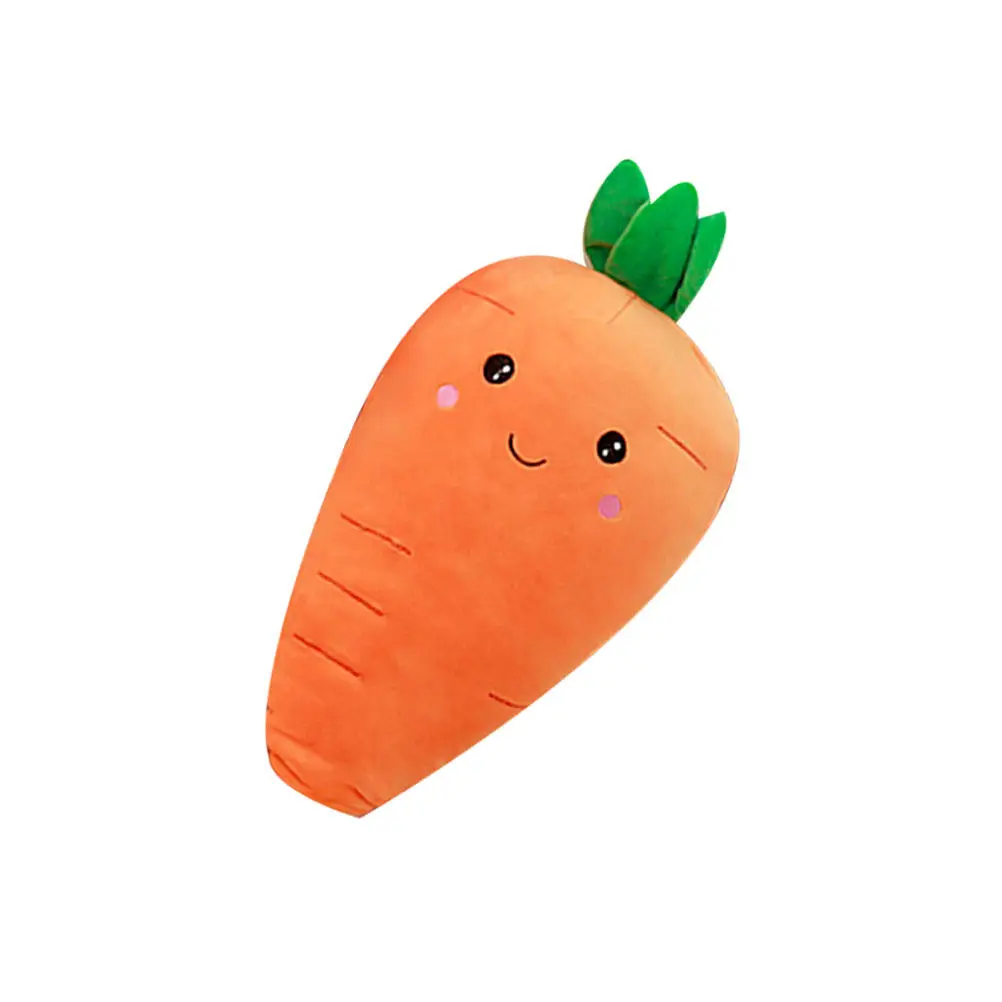 

1Pcs 55Cm Carrot Shape Throw Pillow Soft Decor Cushion for Desk Bookshelf Fireplace Car Office Mall Restaurant Hotel Decor