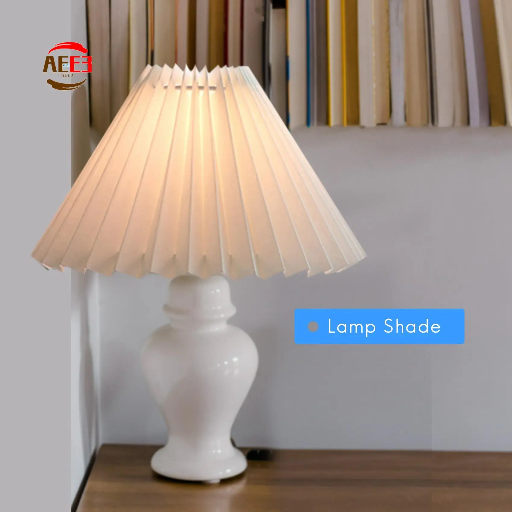 

AEE3-Pleats Абажур Настольная лампа Торшеры Плиссированный абажур в японском стиле Креативный абажур для настольной лампы Лампы для спальни