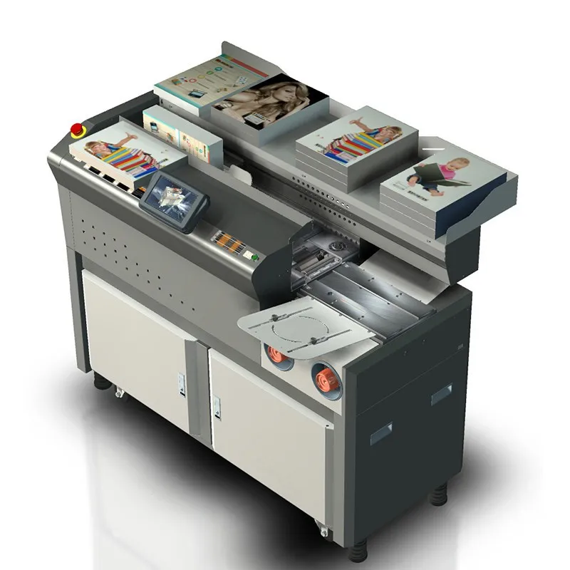 Automatic binding machine Tender document Paper book Contract binding machine Thick 6cm Make this machine