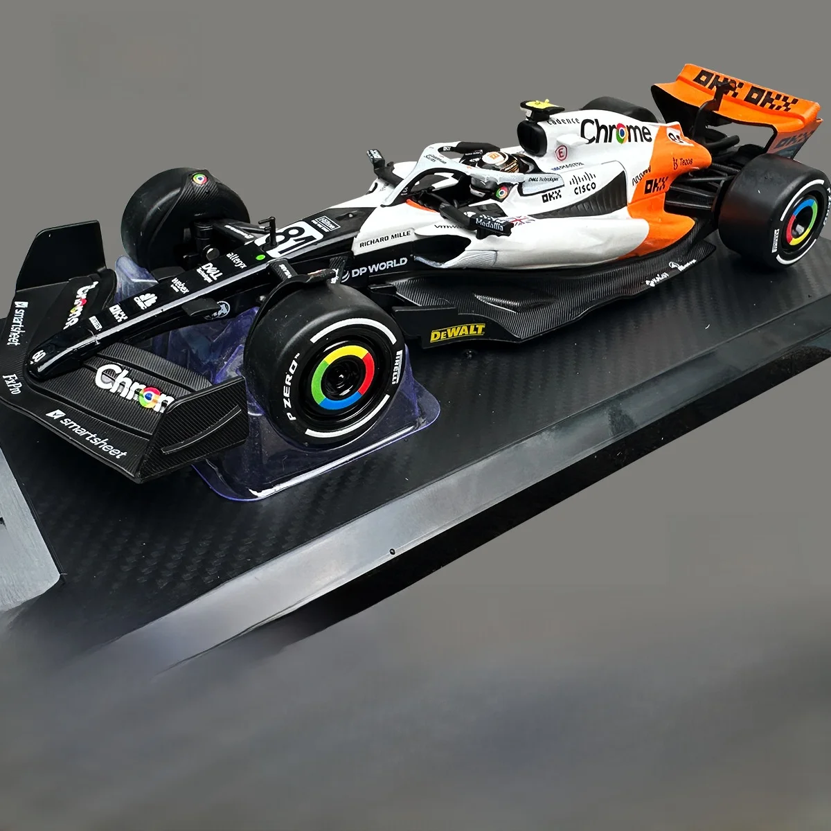 mclaren-f1-monaco-race-edition-alloy-car-model-toy-simulation-vehicle-cca-colored-amber-124-scale-collectible-static-model