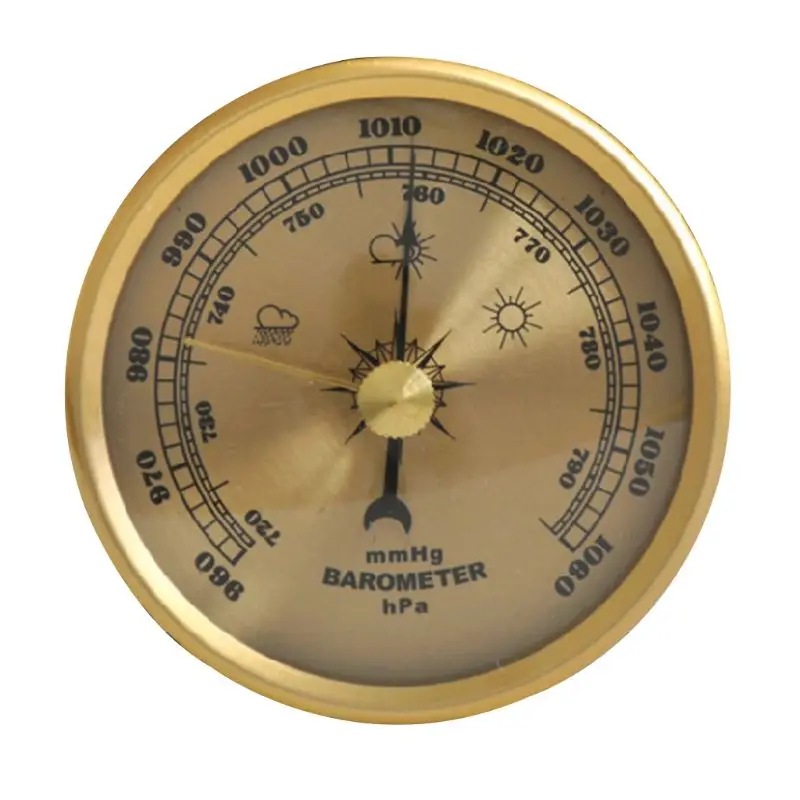 2024 New Household Barometer Pressure Gauge Wall Hanging Atmospheric Multifunction Thermometer Hygrometer