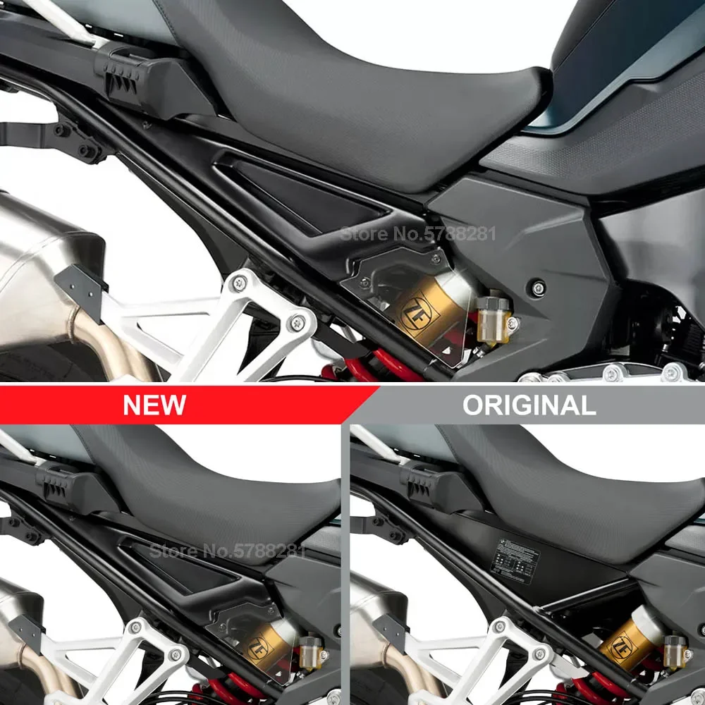 Motorcycle F850 F750 GS Upper Side Frame Panel Guard Fairing Protector Cover For BMW F850GS F750GS 2018 2019 2020 2021 2022 2023