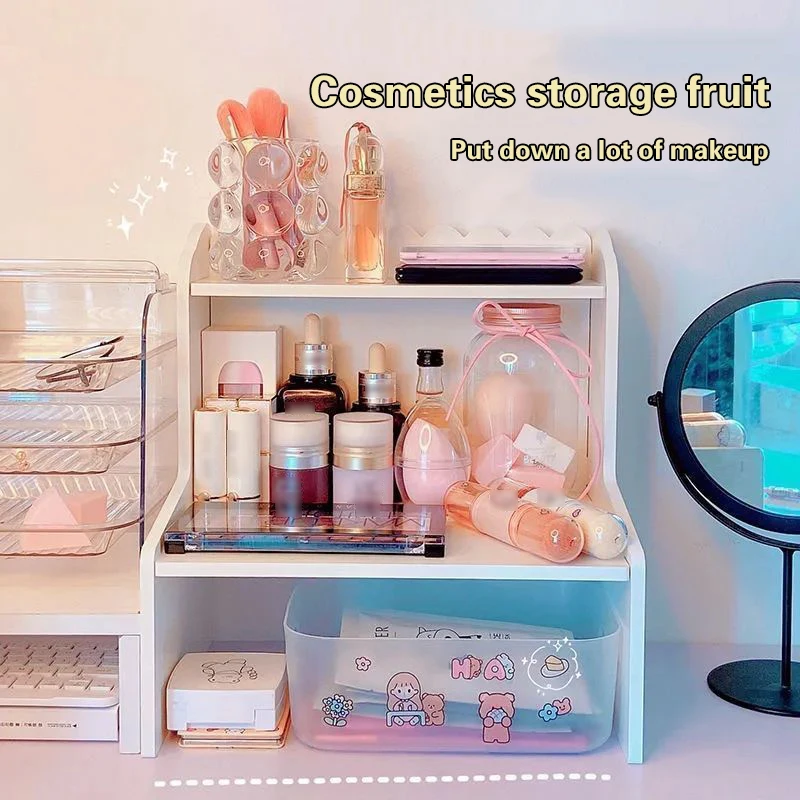 Saving Desk Organizing Shelf, Maximizing Vertical Space and Clearing Clutter from the Surface, Convenient and Easy To Assemble