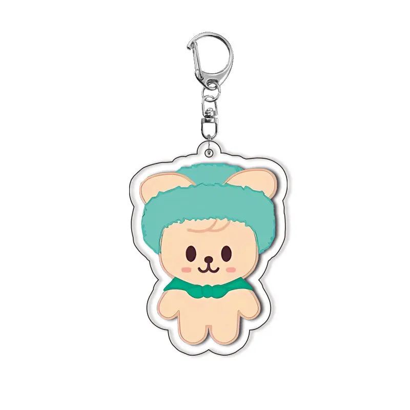 STRAY KIDS ATE POP-UP MD Acrylic Double-Sided Keychain Cute Backpack Charm Layered Design Kpop Merchandise Fan Gift Accessories view 5