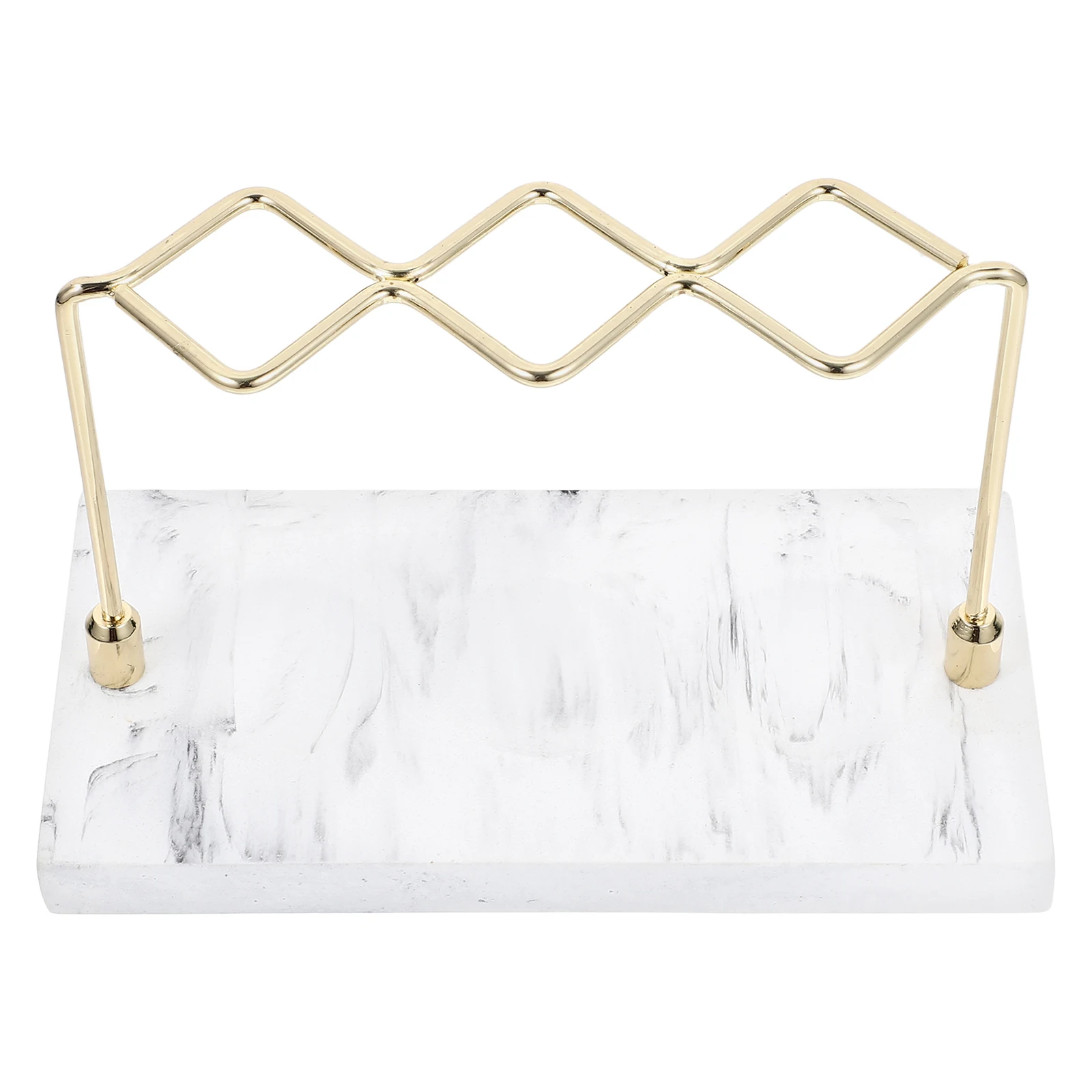 

Toothbrush Bathroom Rack Organizer Reusable Home Toothbrush Holder Supplies Marble Pattern Storage Stand