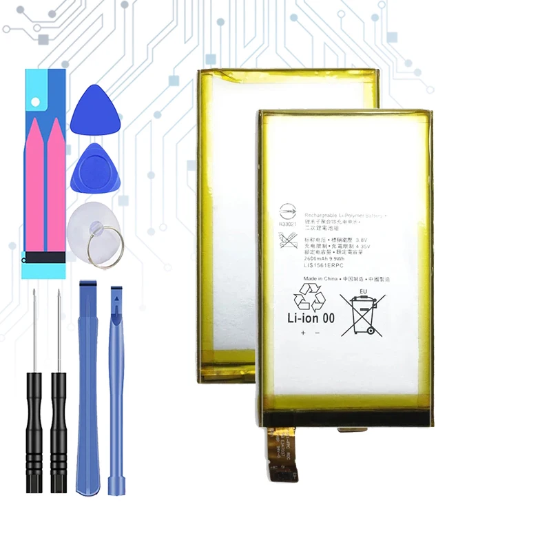 2600Mah LIS1561ERPC Battery Xperia Z3 Compact Z3c Mini D5803 D5833 For Sony C4 E5303 E5333 E5363 E5306 Bateria