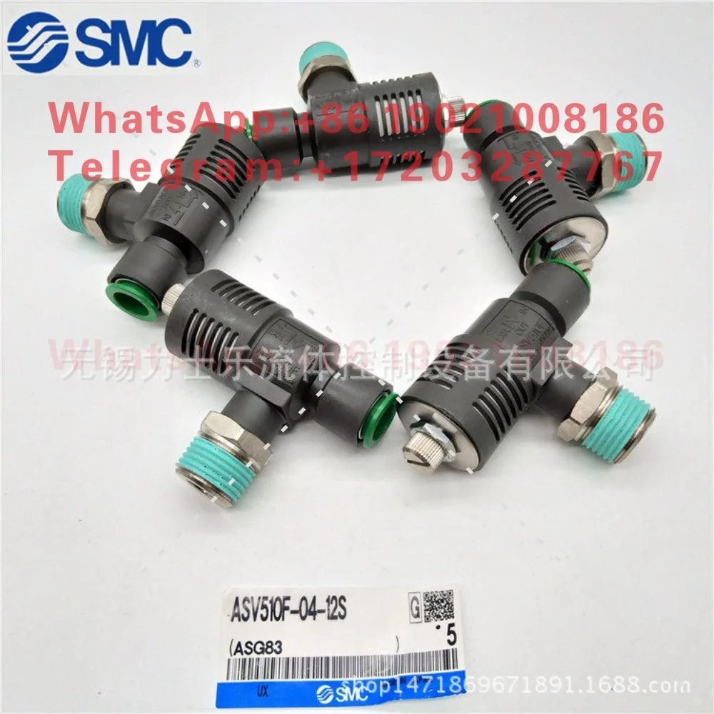 SMC Original Quick Exhaust Valve with Throttling Muffler ASV310F-02-06S ASV310F-02-06SK