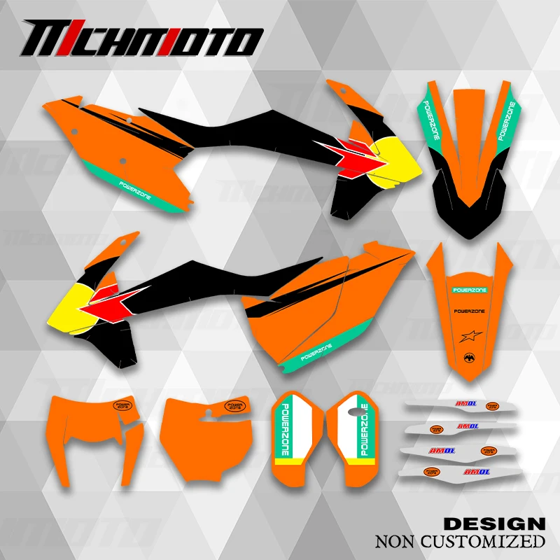 

MCHMFG новый стиль графические наклейки наборы наклеек для KTM 2017 2018 2019 EXC 2016 2017 2018 SXF