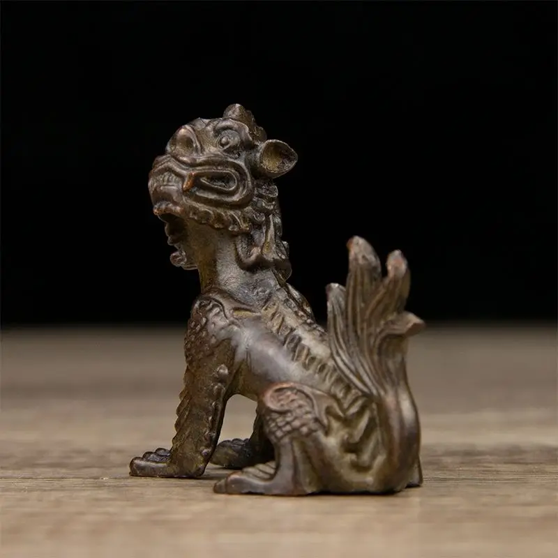 Ksitigarbha's divine beast mount Statue Sculpture Figurines Home Garden Decoration Statues For House