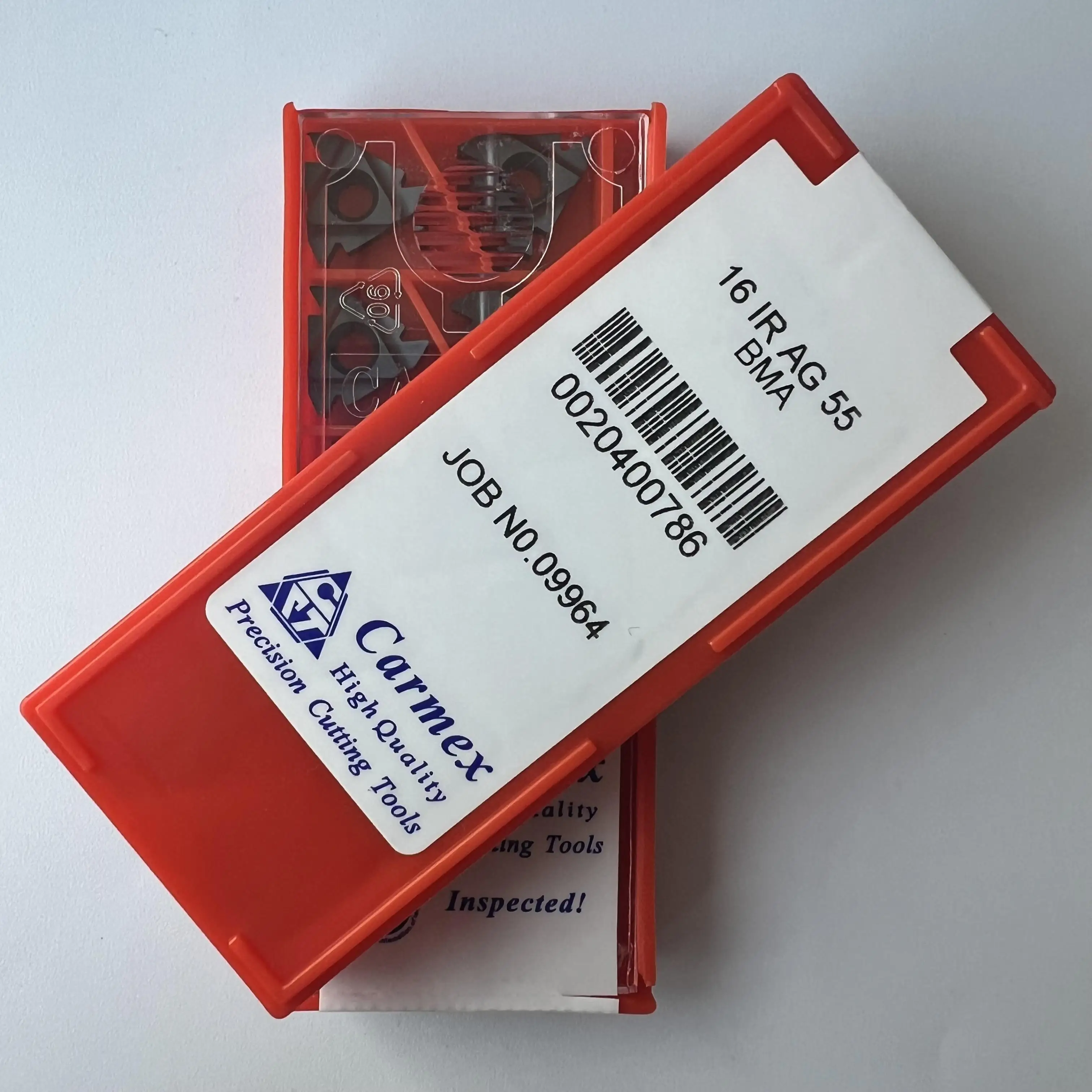 16IRAG55 BMA/lâmina original de carboneto CNC lâmina 10 PCS