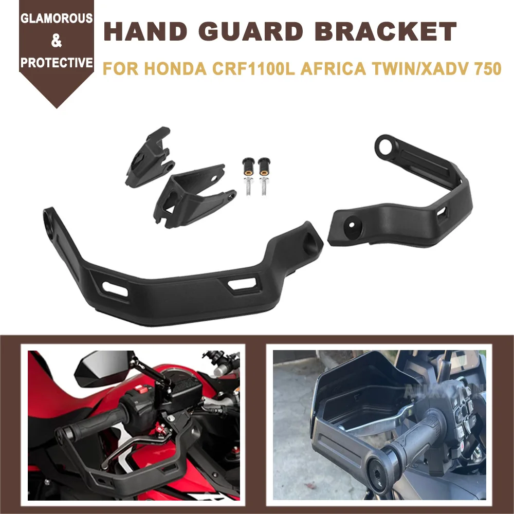 

Motorcycle Accessories Handguard Handlebar Bracket Windshield Protector For HONDA CRF1100L Africa Twin Adventure Sports XADV 750