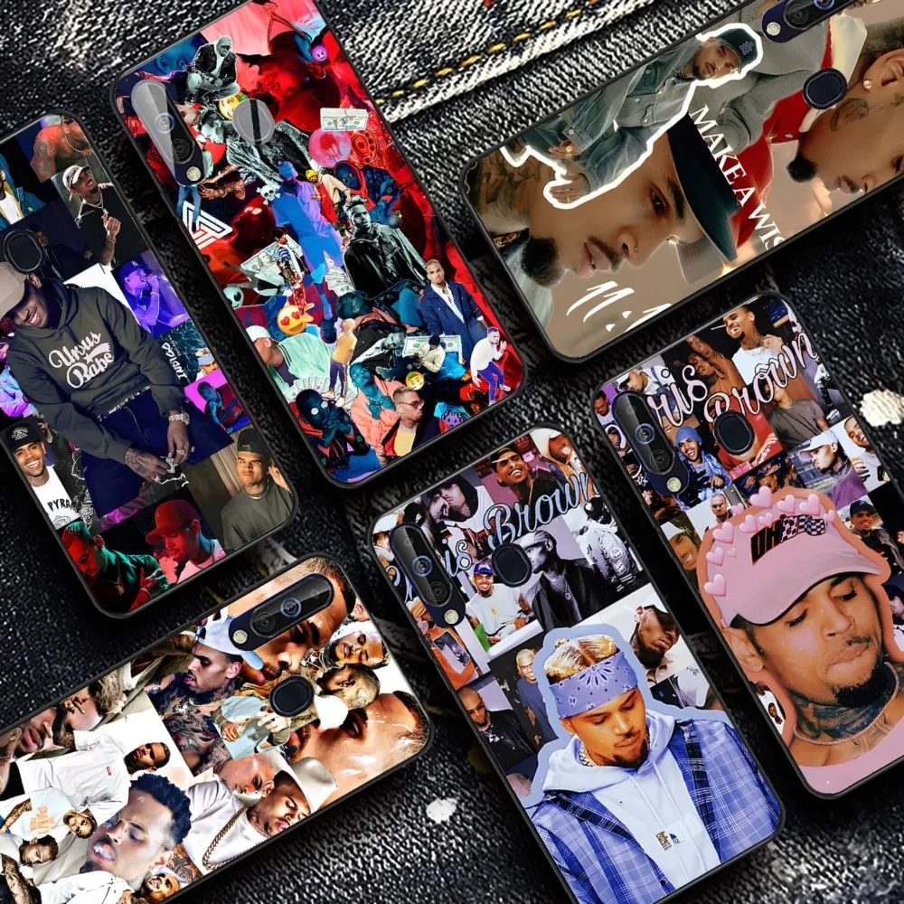 Chris Brown American Rapper Phone Case For Samsung A 10 11 12 13 20 21 22 30 31 32 40 51 52 53 70 71 72 73 91 13 Shell