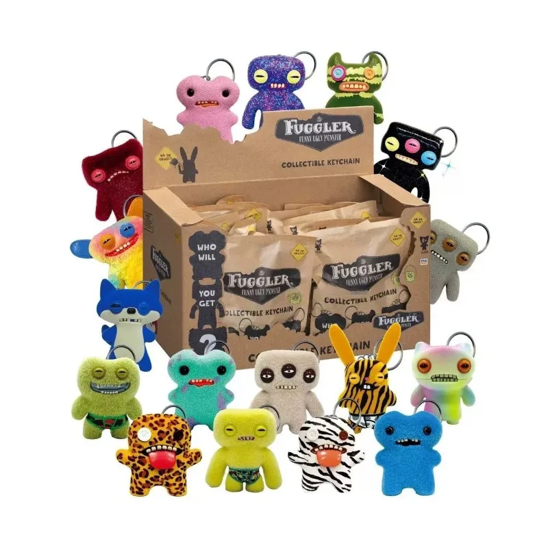

Оригинальные капсульные игрушки FUGGLERS, забавная стоматологическая серия с зубами, слоновая кость, зверь, флок или фигурки из ПВХ, орнамент, брелок, слепая сумка