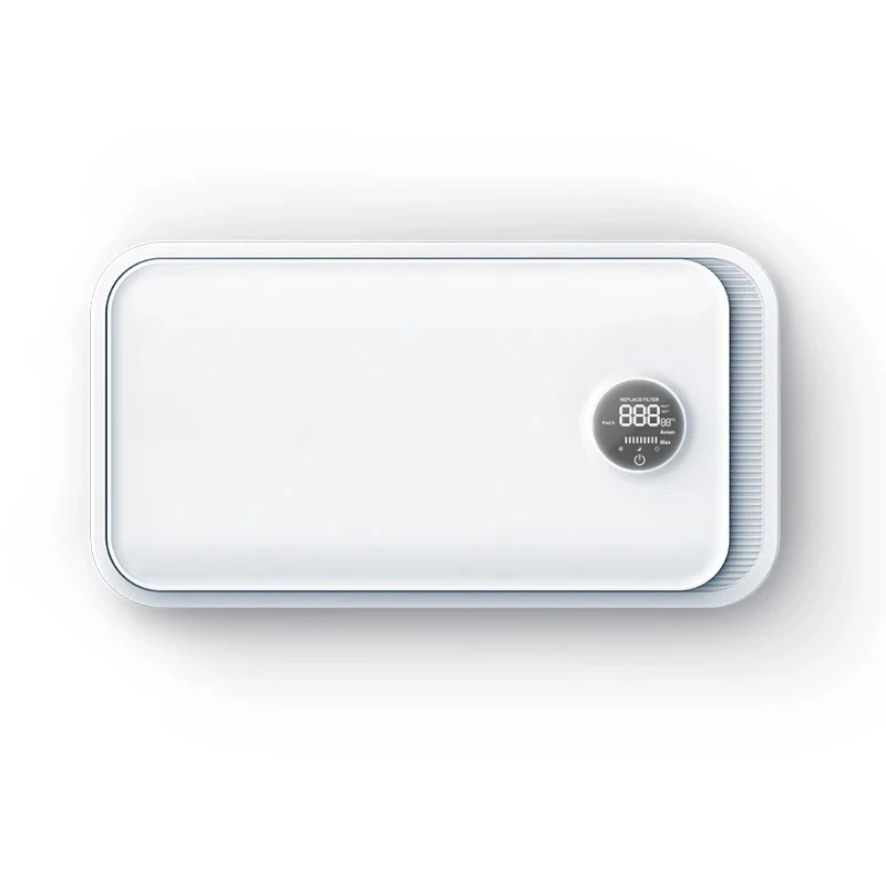 HEPA H11 Grade Airflow 110m3/h Bid-direction Flow Wall-mounted Vertical Type Energy Recovery   ERV
