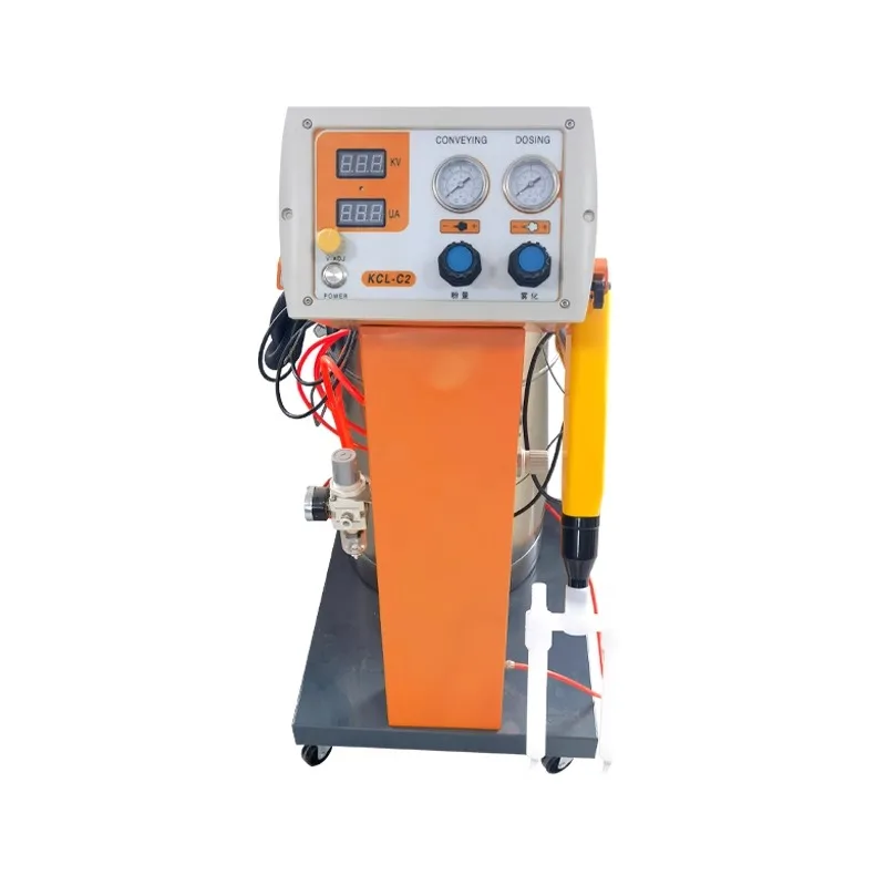 Electrostatic spray machine Manual powder spray equipment Manual electrostatic coating gun