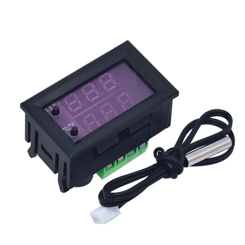 Mini Microcomputer Digital Intelligent Thermostat Regulator 12V 24V10A Digital Adjustable Temperature Controller Switch -50-110C