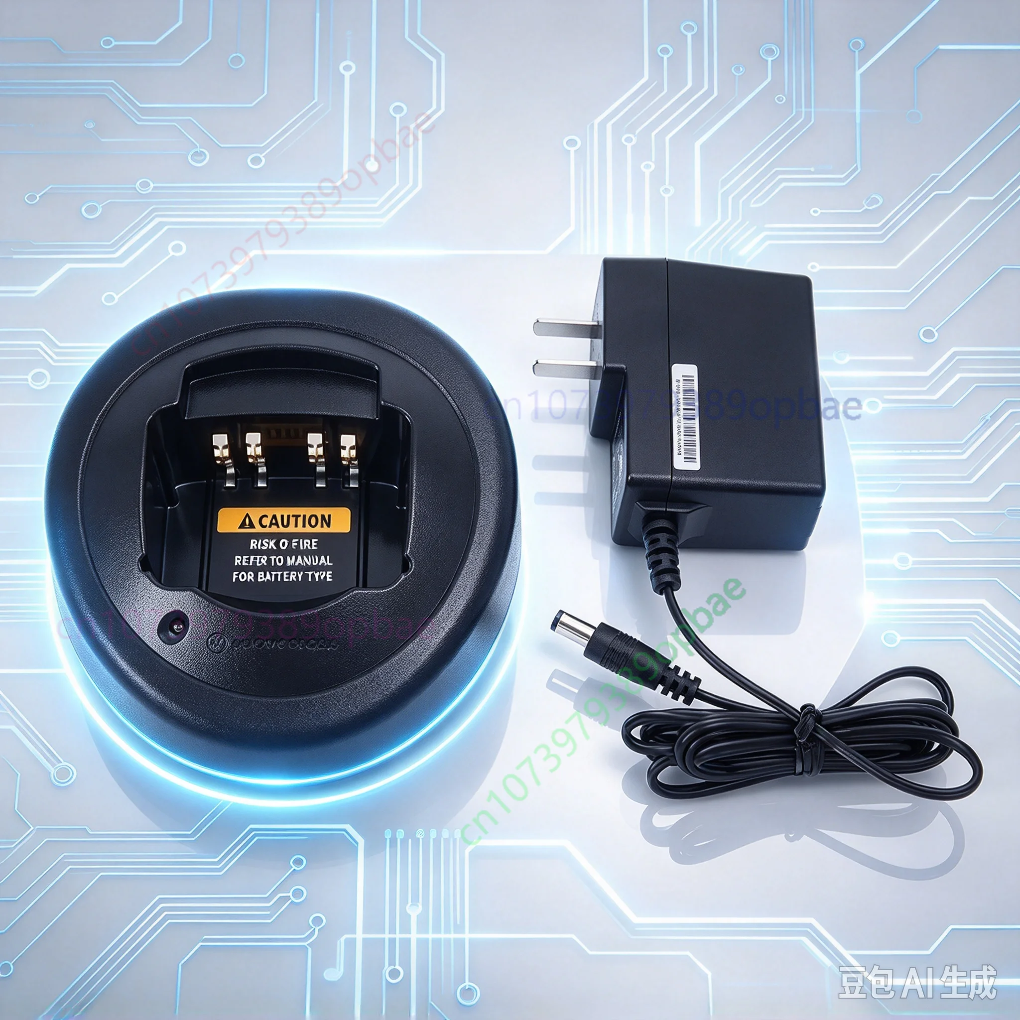 Charger for Motorola GP328 GP338 PTX760 Walkie-talkie HNN9008A Battery Accessories