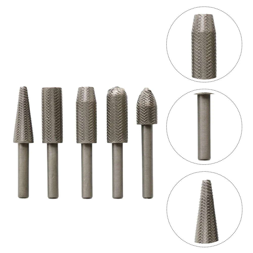 1 مجموعة ملف لدغ دوارة مجموعة ل مطحنة القالب الفولاذ المقاوم للصدأ الخشب تلميع طحن رأس مطحنة أداة